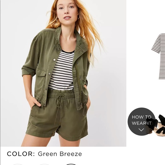 Loft twill Green Utility jacket - Picture 1 of 10